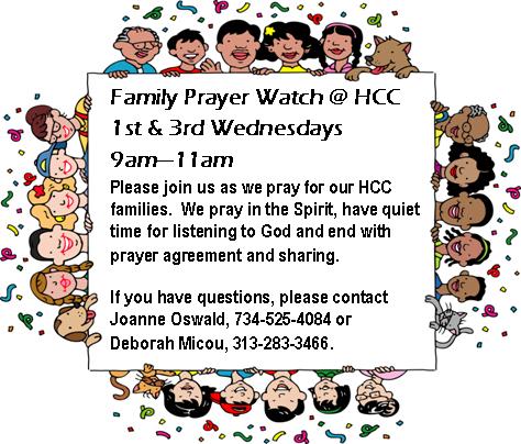 Family Prayer Watch